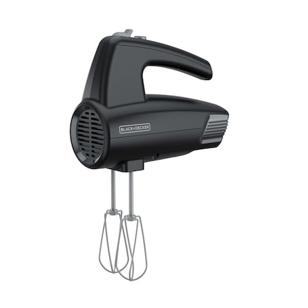 Black & Decker Black+Decker Black/Silver 5 speed Hand Mixer MX410B